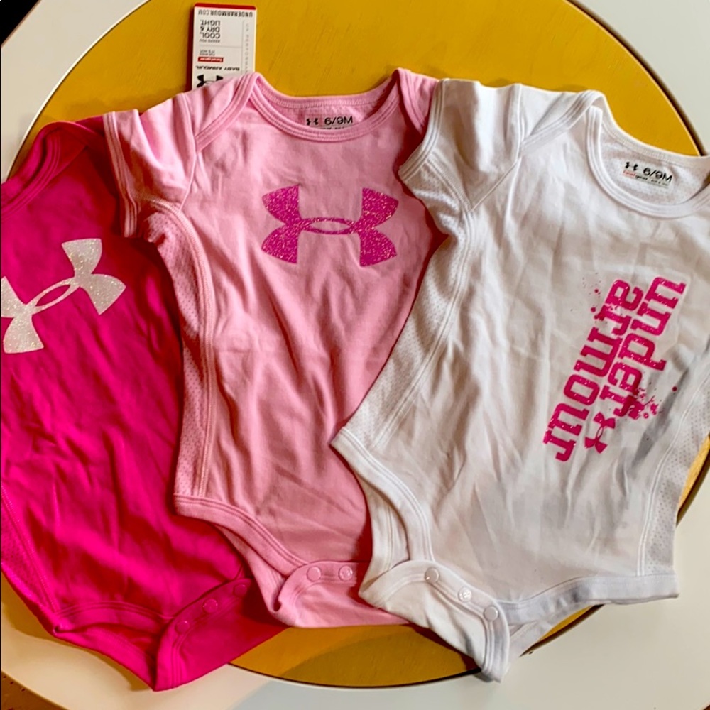 Under Armour Heat Gear mesh breathable onesies